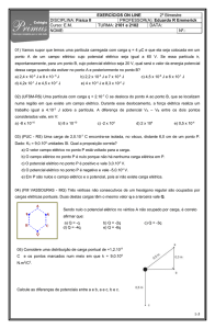 1-5 EXERCÍCIOS ON LINE 2º Bimestre DISCIPLINA: Física II