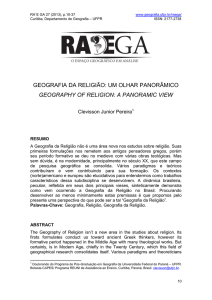 geografia da religião