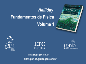 Halliday Fundamentos de Física Volume 1