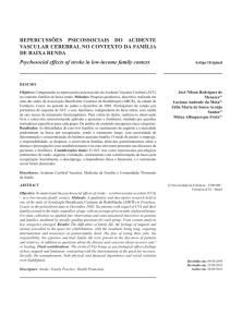 Redalyc.REPERCUSSÕES PSICOSSOCIAIS DO ACIDENTE