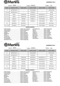Turma-123- M.pmd - Colégio Curso Martins