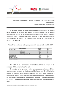 Informativo Epidemiológico Final de 2016