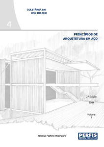 PRINCÍPIOS DE ARQUITETURA EM AÇO