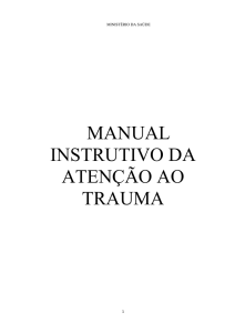 manual instrutivo da atenção ao trauma