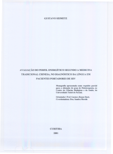 gustavo seimetz avaliação do perfil energético - TCC On-line