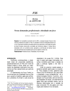 Novas demandas profissionais: obesidade em foco