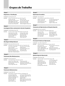 V Diretriz Brasileira de Hipertensão Arterial