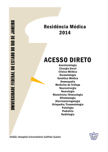 acesso direto - Residencia Médica