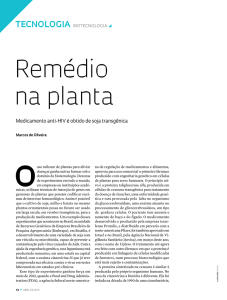 remédio na planta - Revista Pesquisa Fapesp