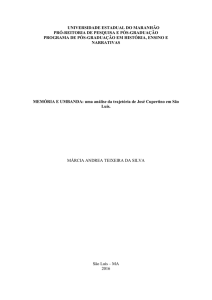 uma análise da trajetória de José Cupertino em - PPGHEN