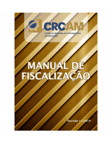 Manual de Fiscalização - CRC-AM