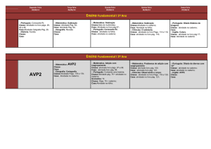 Ensino Fundamental I 1º Ano Ensino Fundamental I 2º Ano