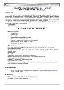 educação infantil ao 5º ano do ensino fundamental – 2014