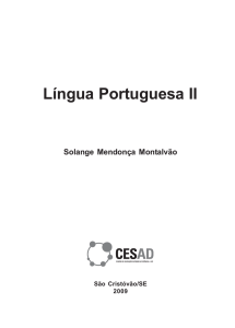 Língua Portuguesa II