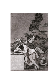 Luz e razão: a sede de Goya