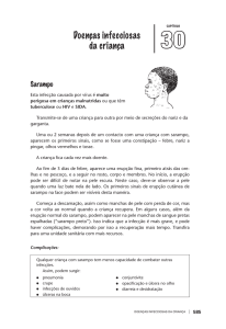 Capítulo 30 Doenças infecciosas da criança