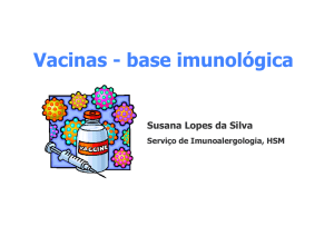 Vacinas - base imunológica