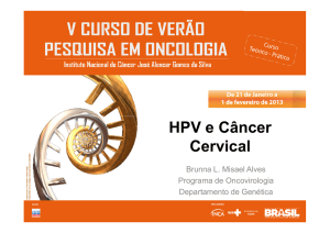 HPV e Câncer Cervical