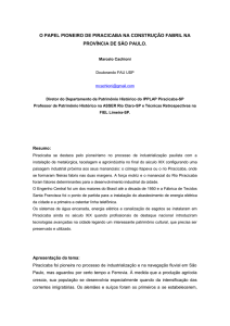 o papel pioneiro de piracicaba na construção fabril na
