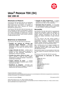 ursa® premium tdx (e4)