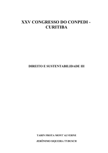 os instrumentos econômicos de política ambiental no