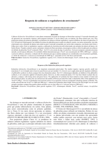 Resposta de calâncoe a reguladores de crescimento(1)