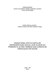 transtorno afetivo bipolar: representação social