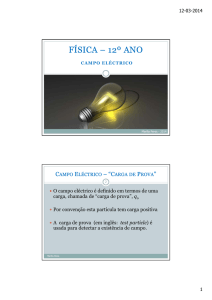 FÍSICA – 12º ANO