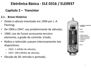 Eletrônica Básica ELE 0316 / ELE0937