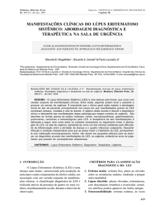manifestações clínicas do lúpus eritematoso sistêmico: abordagem