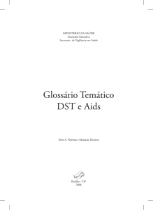 Glossário Temático DST e Aids - BVS MS