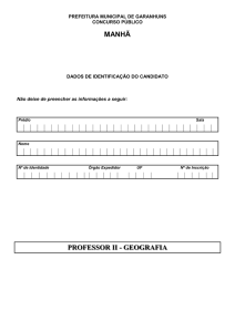 Professor - Il - Geografia