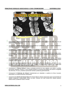 principais doenças associadas a cada cromossomo superbiologia 1