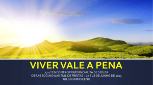 viver vale a pena