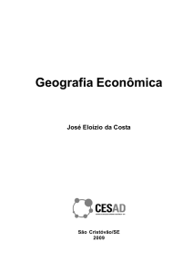 Geografia Econômica