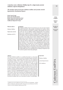 A interface entre o Diabetes Mellitus tipo II e a hipertensão