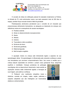 O conceito de órtese de retificação postural foi