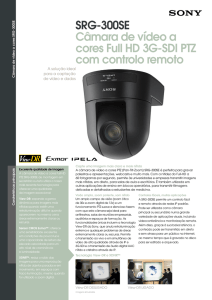 SRG-300SE Câmara de vídeo a cores Full HD 3G