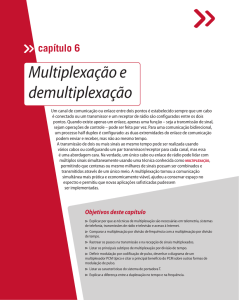 Multiplexação e demultiplexação