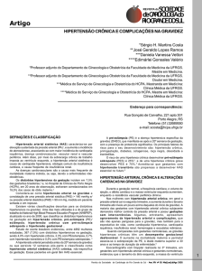 Hipertensão Crônica E Complicações Na Gravidez
