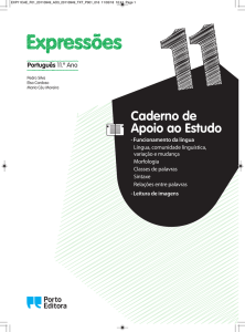 Caderno de Apoio ao Estudo