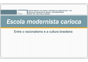 Escola modernista carioca