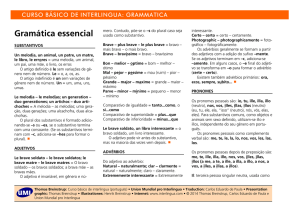 Grammatica - Union Mundial pro Interlingua
