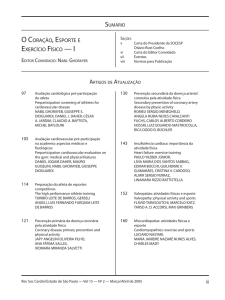 Coracao esporte e exercicio fisico