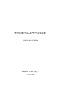 Introdução à Epistemologia