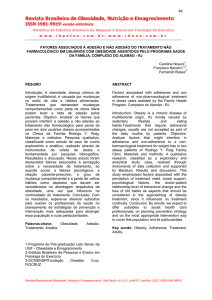 Revista Brasileira de Obesidade, Nutrição e Emagrecimento