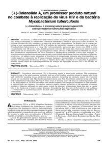 (+)-Calanolida A, um promissor produto natural no combate à