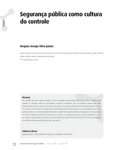 Baixar este arquivo PDF - Revista Brasileira de Segurança Pública