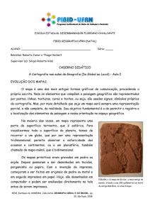 A Cartografia nas aulas de Geografia