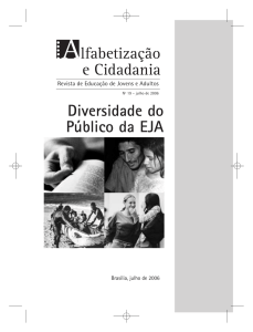 Diversidade do público da EJA - UNESDOC